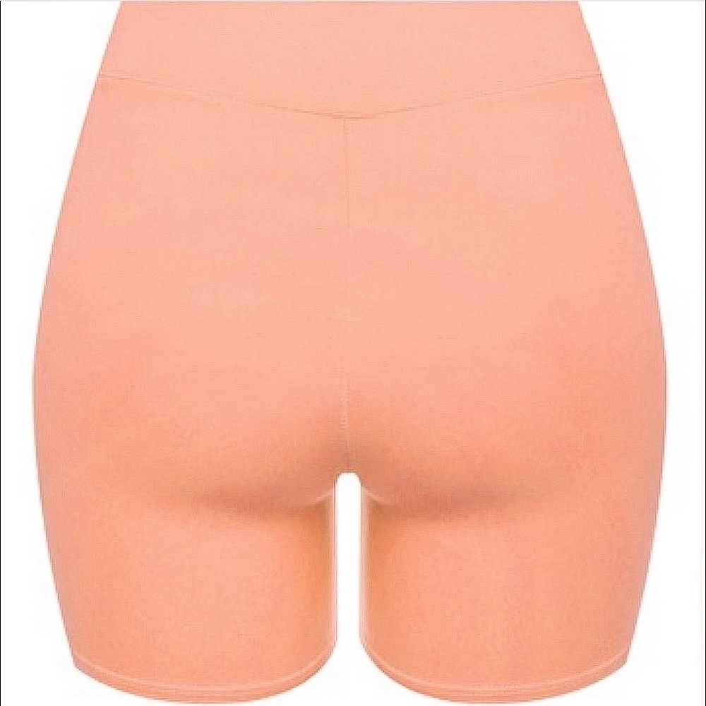 NWT Coral High Rise Biker Shorts - Picture 2 of 3